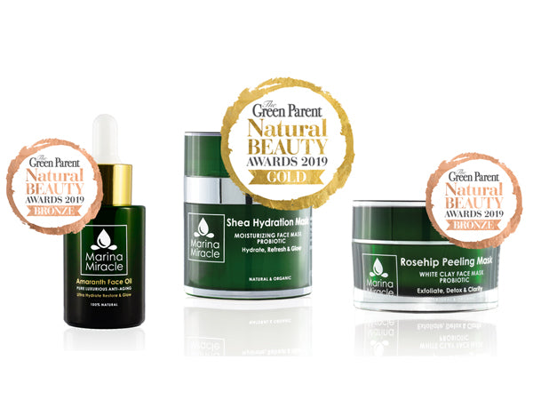 Marina Miracle wins green parent beauty awards