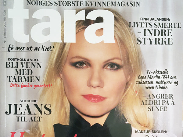 Vår økologiske og naturlige ansiktsolje ble vist frem i Tara