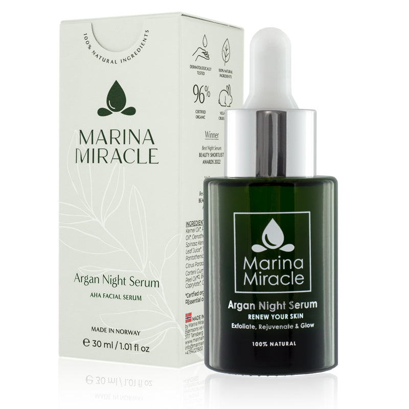 Duokit - Argan Night Serum & Geranium Face Oil -  30 ml