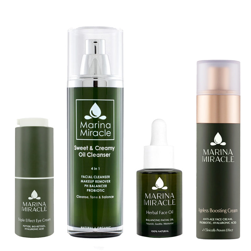 Stort hudvårdspaket - För normal / känslig / eksemhud