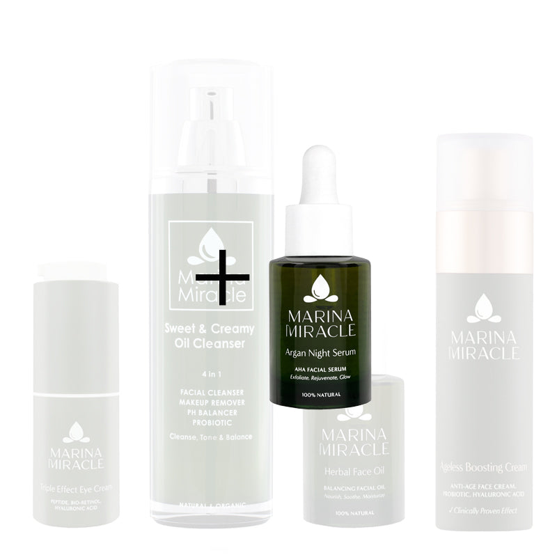 Stort hudvårdspaket - För normal / känslig / eksemhud