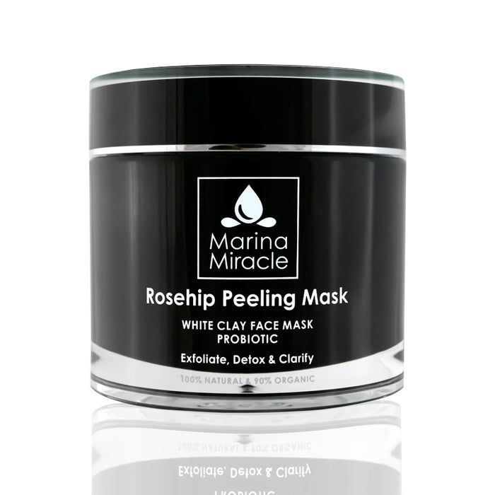 Ansiktsmaske i sort 200ml krukke